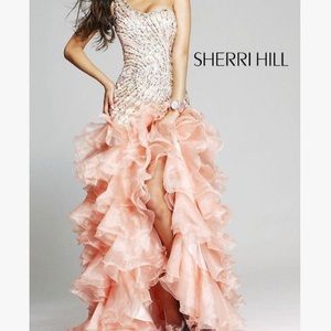 Sherri Hill One Shoulder Prom/Pageant Dress #3848